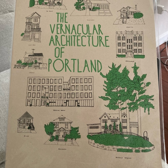 Vernacular houses of Portland print - Picture 1 of 3